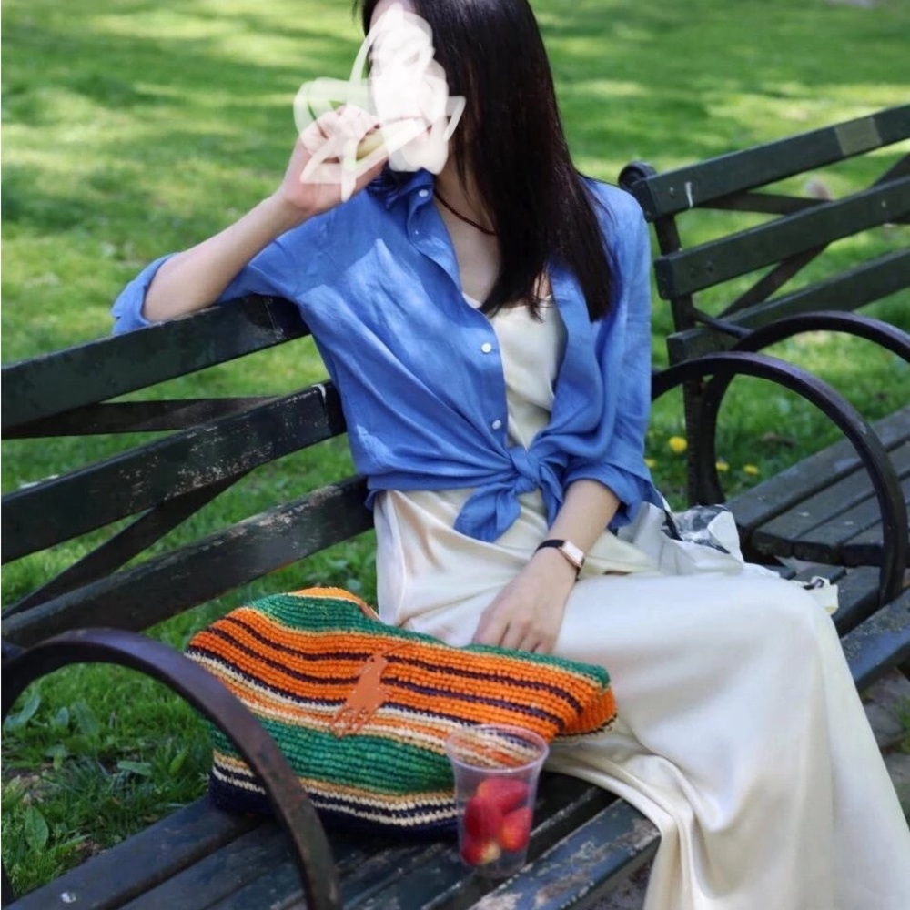 Ralph Lauren Linen Shirt, slim fit, small